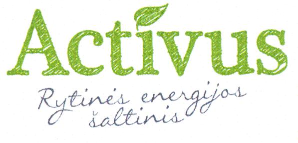 Prekės ženklas: Activus Rytinės energijos šaltinis